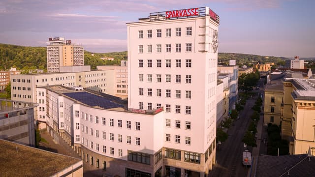 Ehemaliger Handelshof - Sparkasse Gera-Greiz