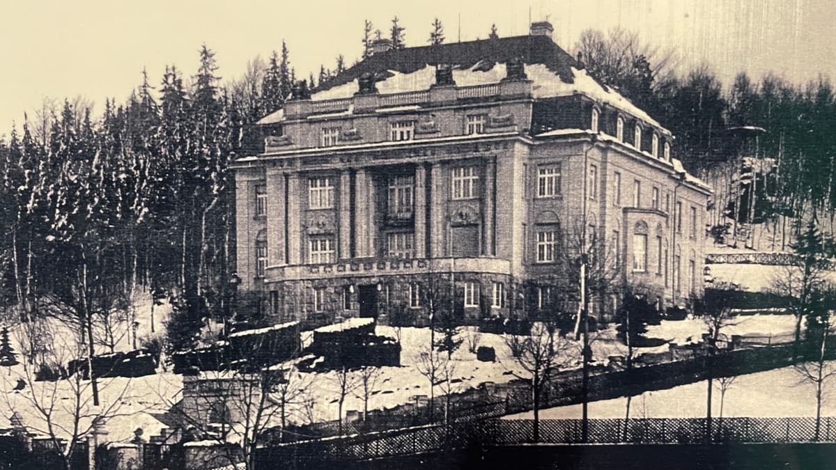Villa Weilbach Frontansicht ca. 1916