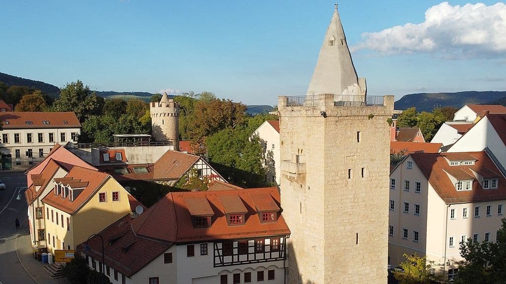 Johannistor Jena - Luftaufnahmen