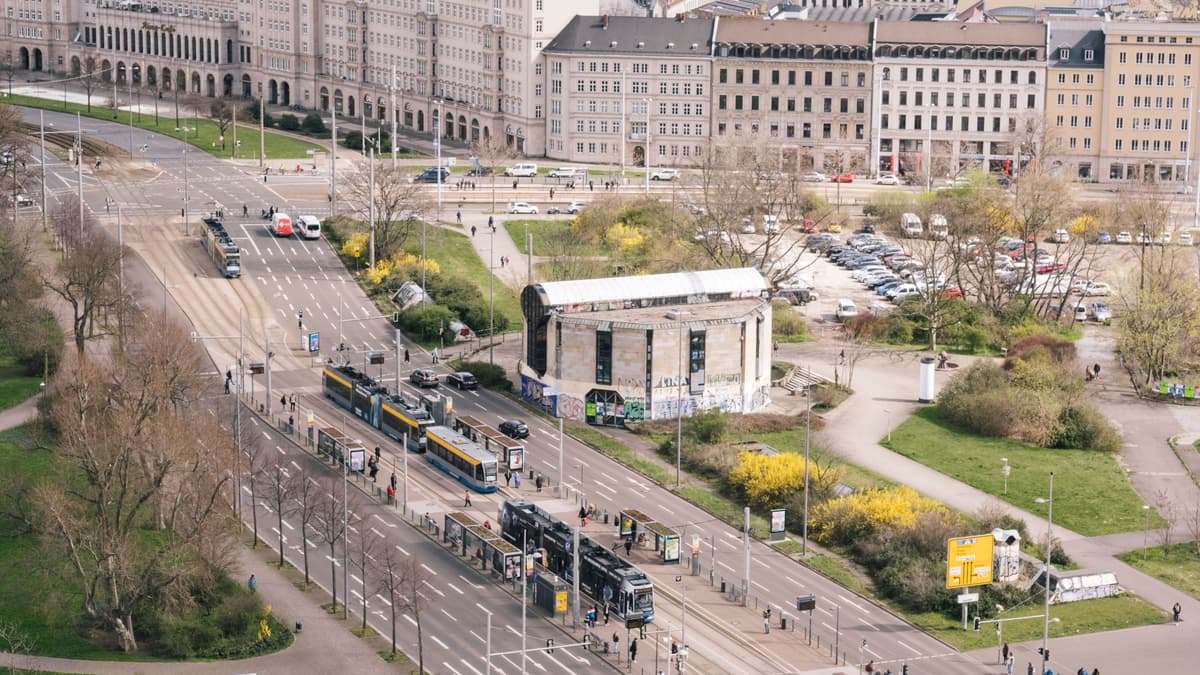 Ehemaliger Bowlingtreff am Wilhelm-Leuschner-Platz, Stadt Leipzig