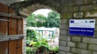 Schaugarten Eingang