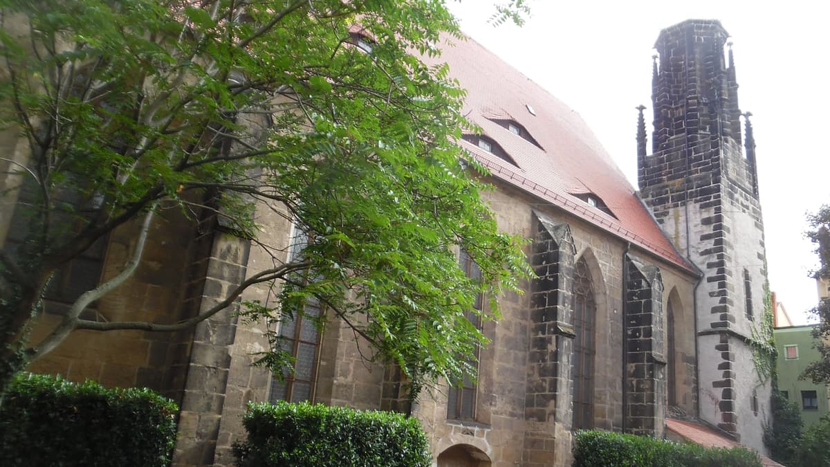 Klosterkirche St., Heinrich Ansicht Zollhof