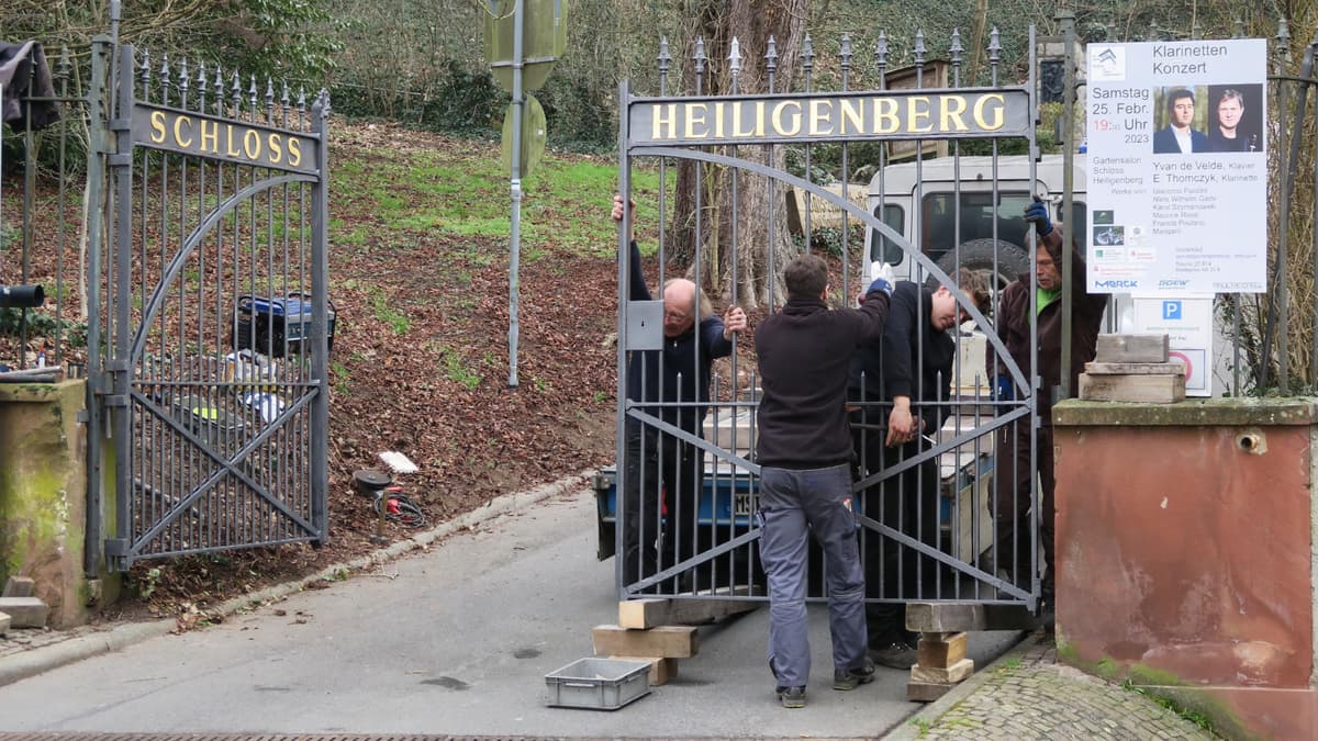 Das Tor zum Heiligenberg kehrt 2022 an seinen Platz zurück