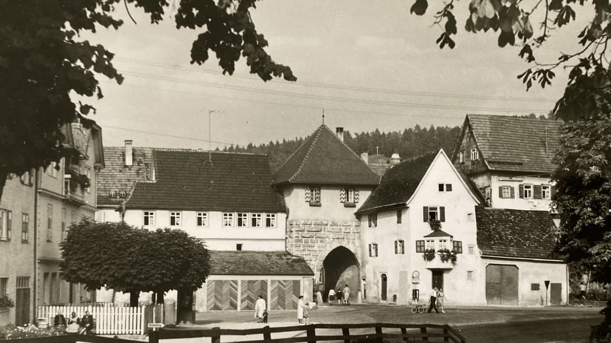 Toranlage Oberes Stadttor mit Torplatz