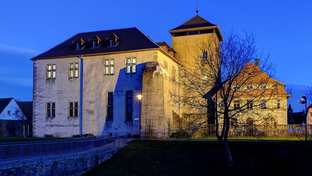 Außenansicht Burg Horn vom Potthoff
