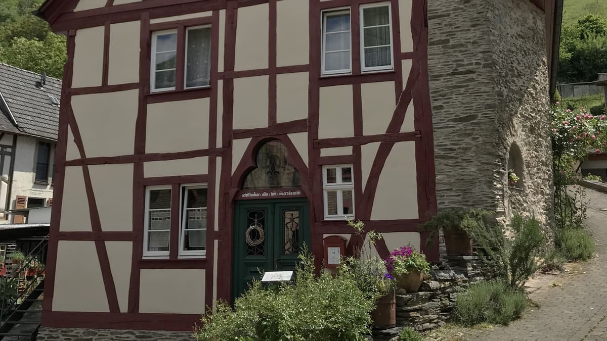 Gotisches Fachwerkhaus Oberdiebach