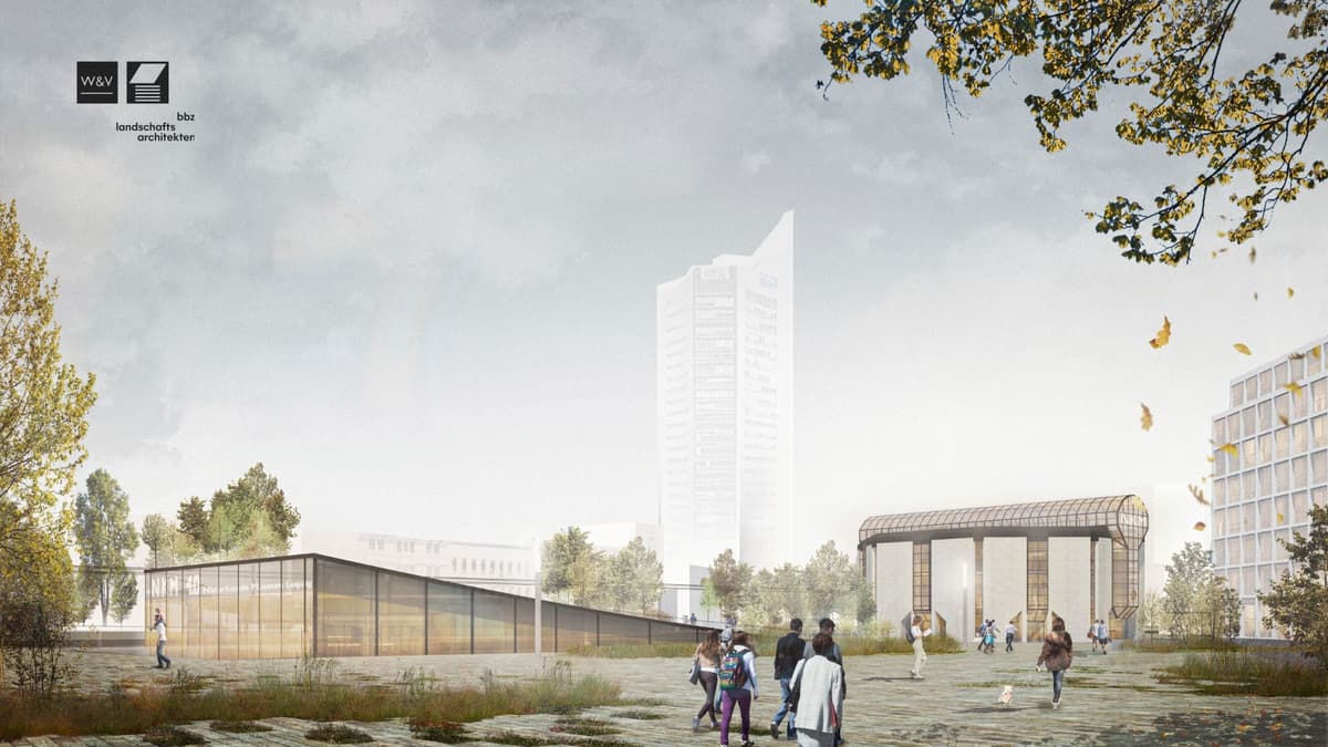 Entwurf für das neue Naturkundemuseum Leipzig im denkmalgeschützen Bestand, Stadt Leipzig