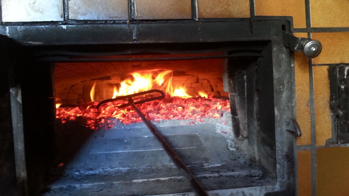 Feuer im Ofen