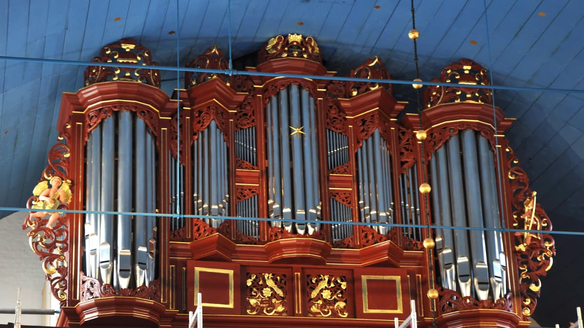 Orgel von 1742 von Dietrich Christoph Gloger