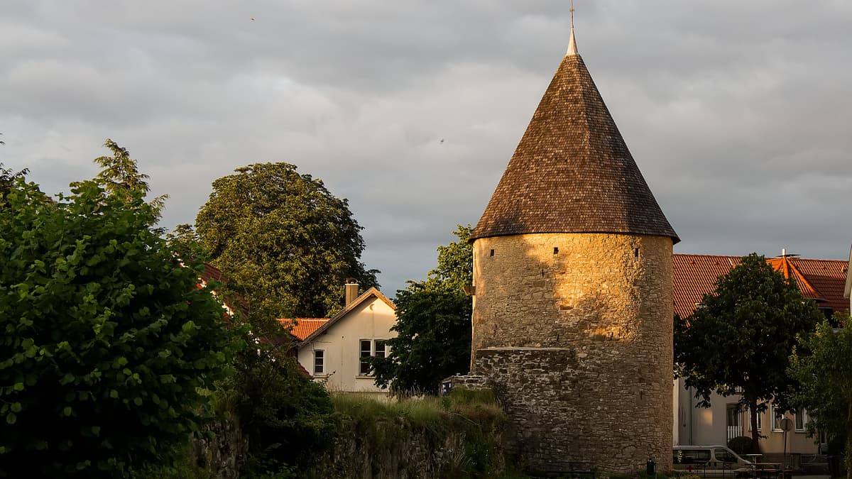 Eulenturm im Sonnenschein