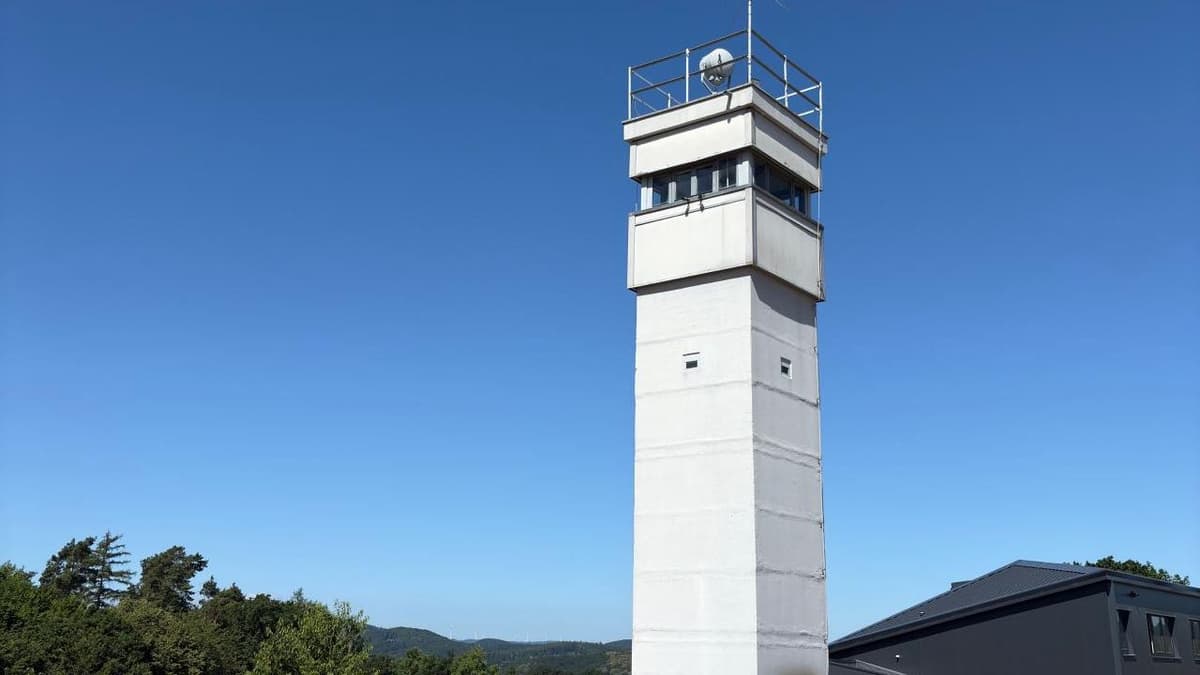 Beobachtungsturm am Grenzmuseum Schifflersgrund