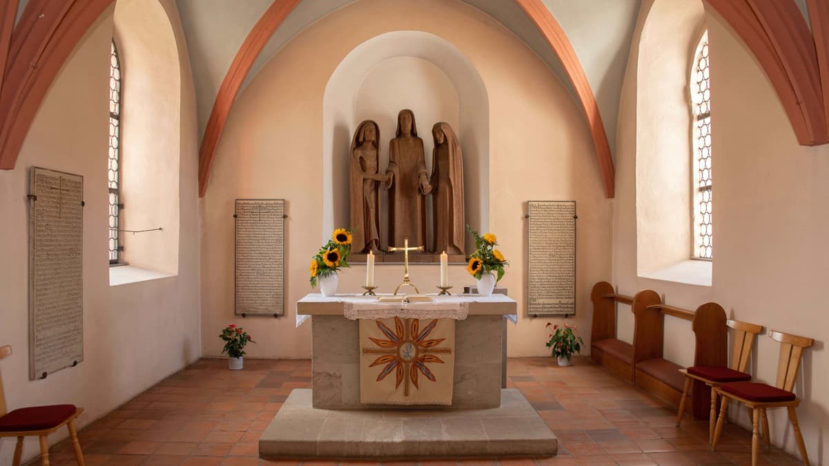 Himmelfahrtskirche Neustadt/Aisch, Innenansicht