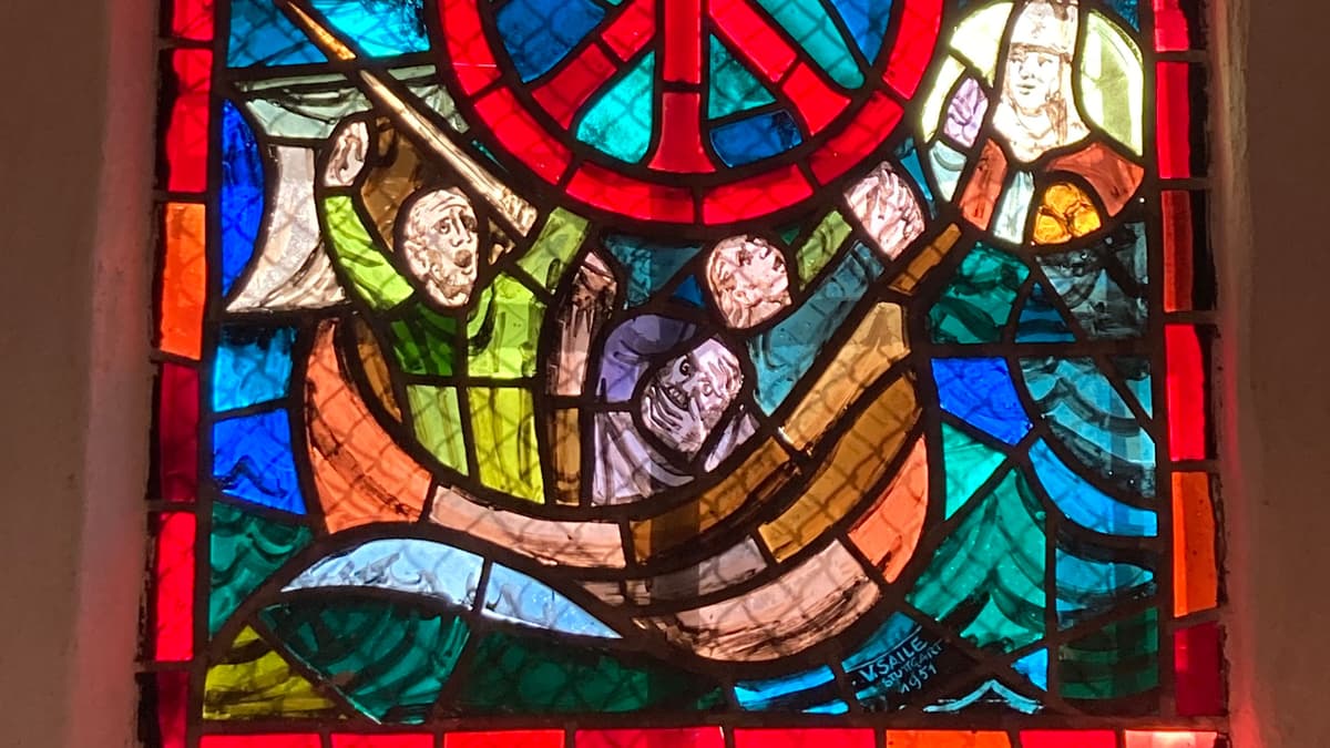 Glasfenster Nikolauskapelle