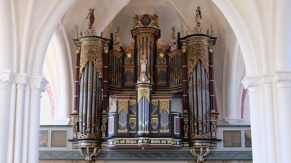 Die neue restaurierte Orgel
