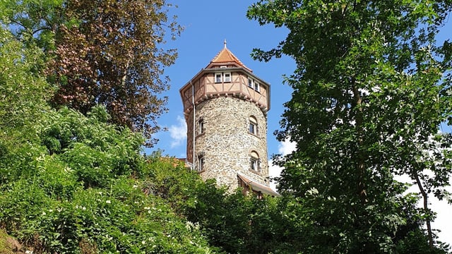 Turm der Villa Meßmer