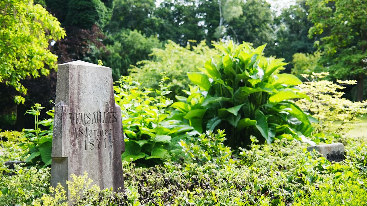Bürgerpark Osnabrück, Gedenkstein