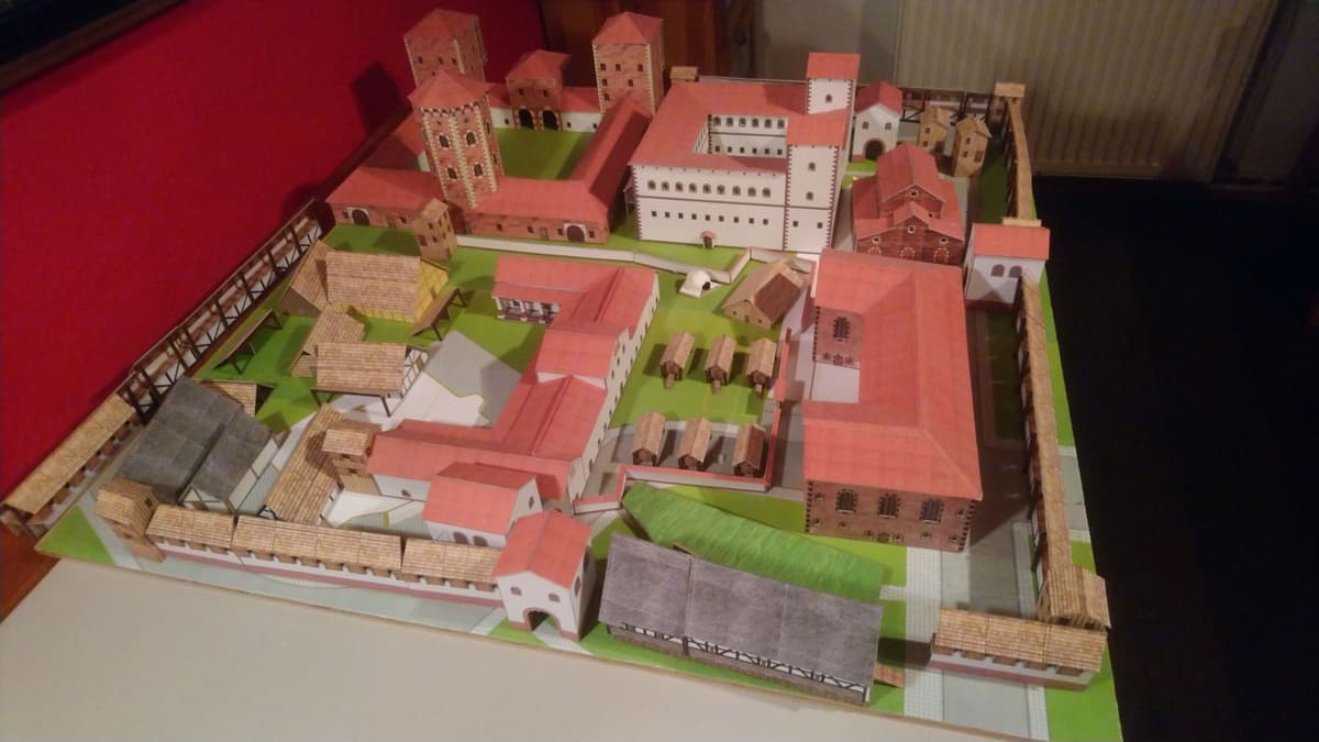 Modell Dürener Königspfalz
