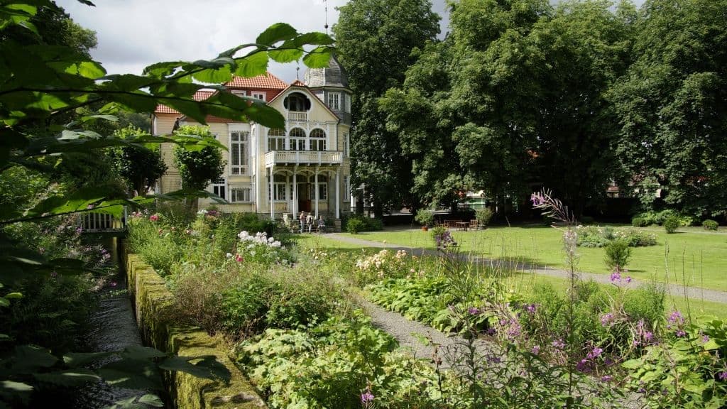 Gartenausschnitt Villa Gyps, Osterode