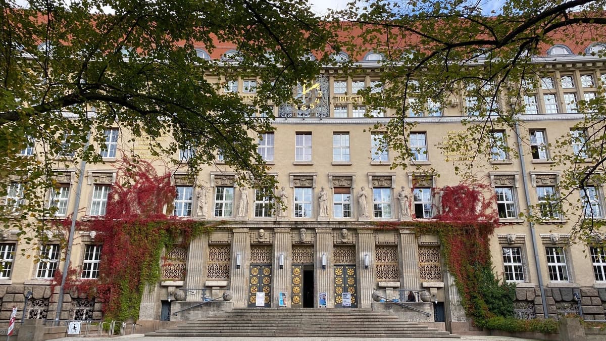 Deutsche Nationalbibliothek in Leipzig