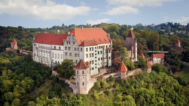 Burg Trausnitz mit historischem Weinkeller