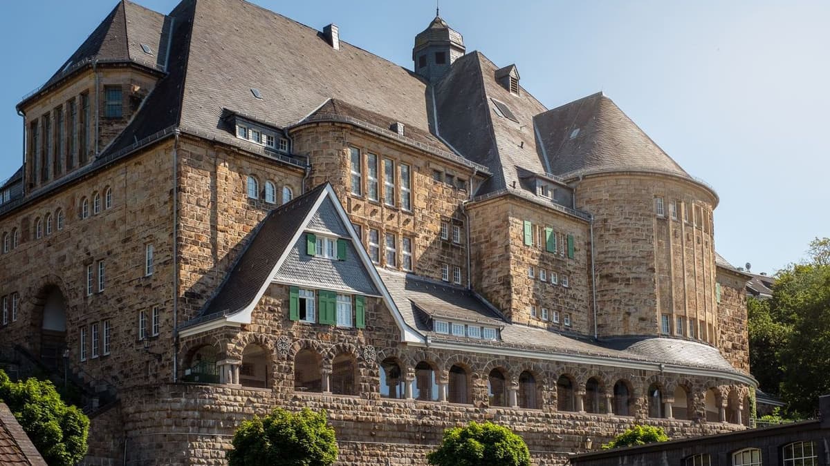Rückansicht Historisches Bürgerhaus Langenberg