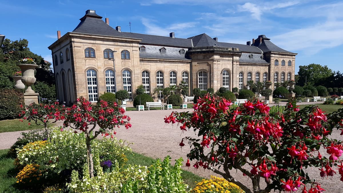 Orangenhaus in der Herzoglichen Orangerie Gotha