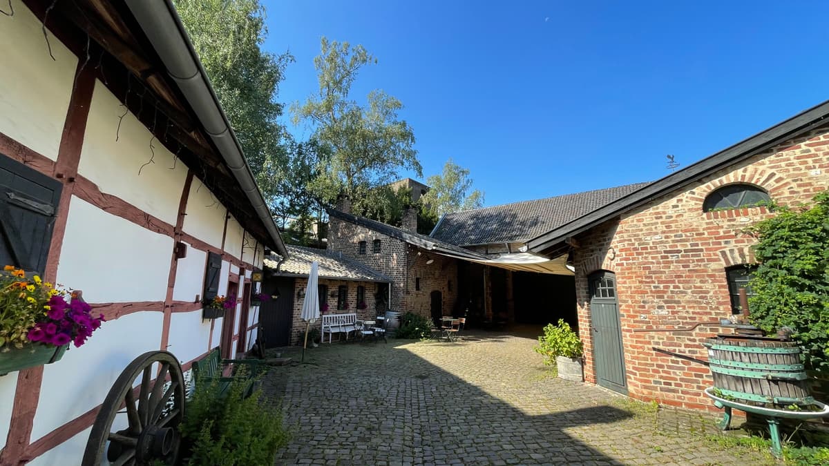 Hof des Heimatmuseums