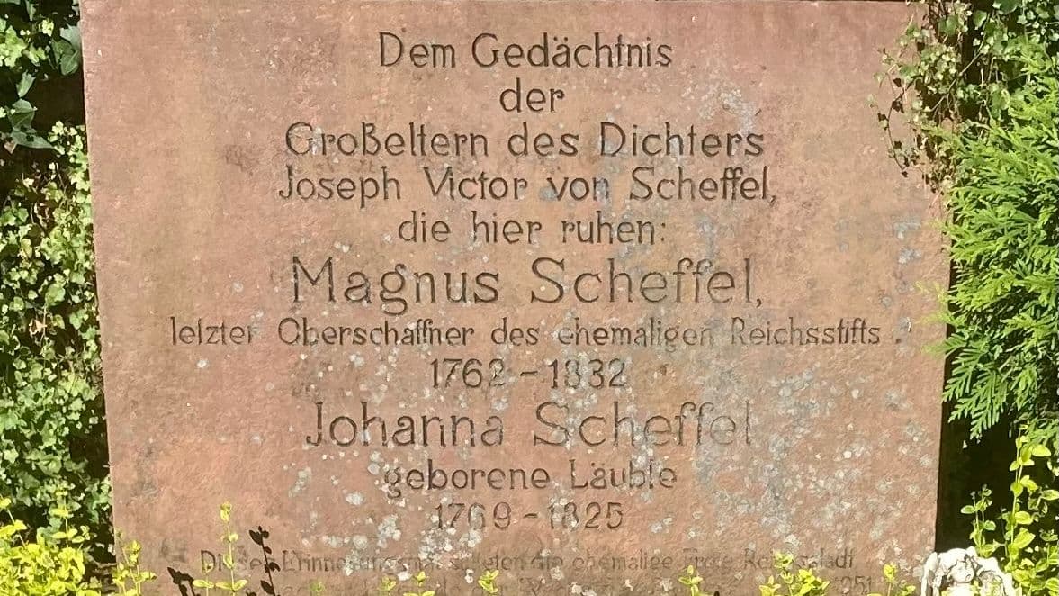 Scheffelgrab Gengenbach