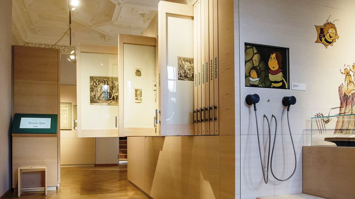 Blick in die Dauerausstellung