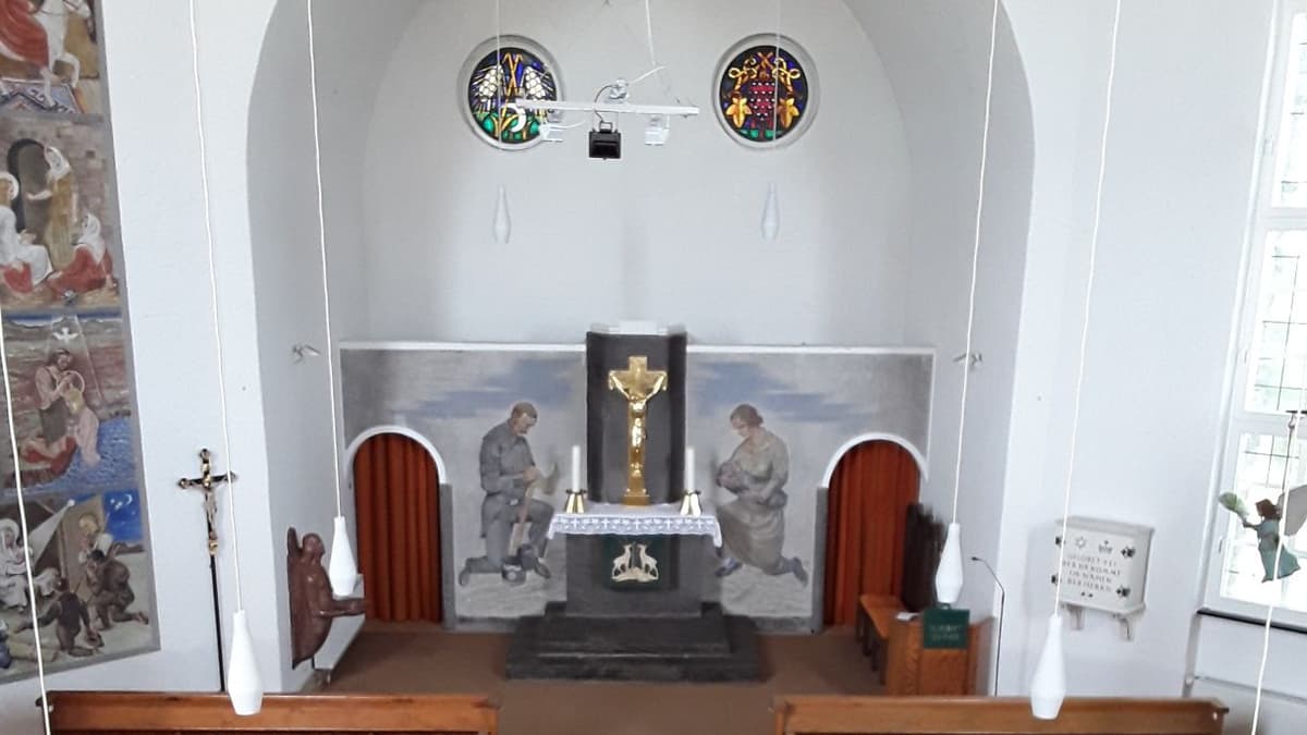 Lutherkirche, Blick zum Altar