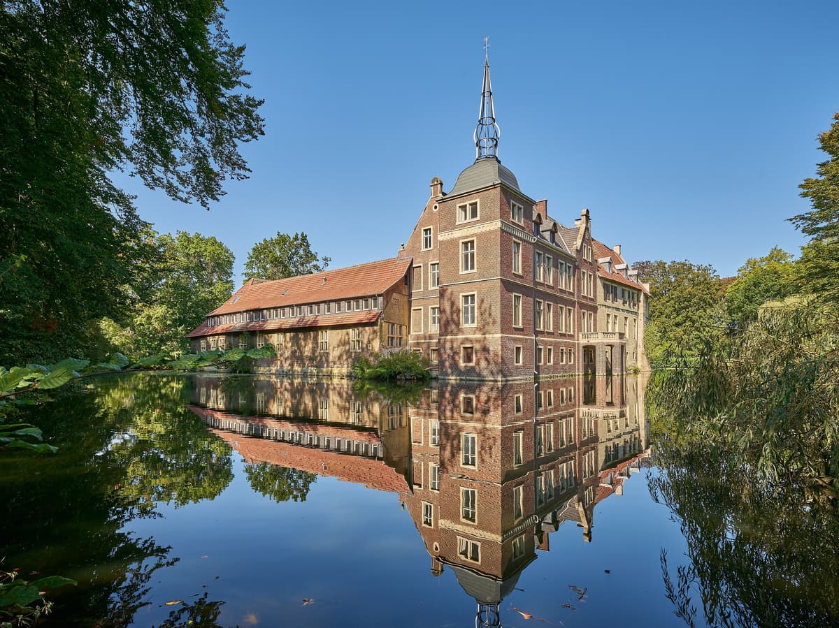 Südansicht von Schloss Senden