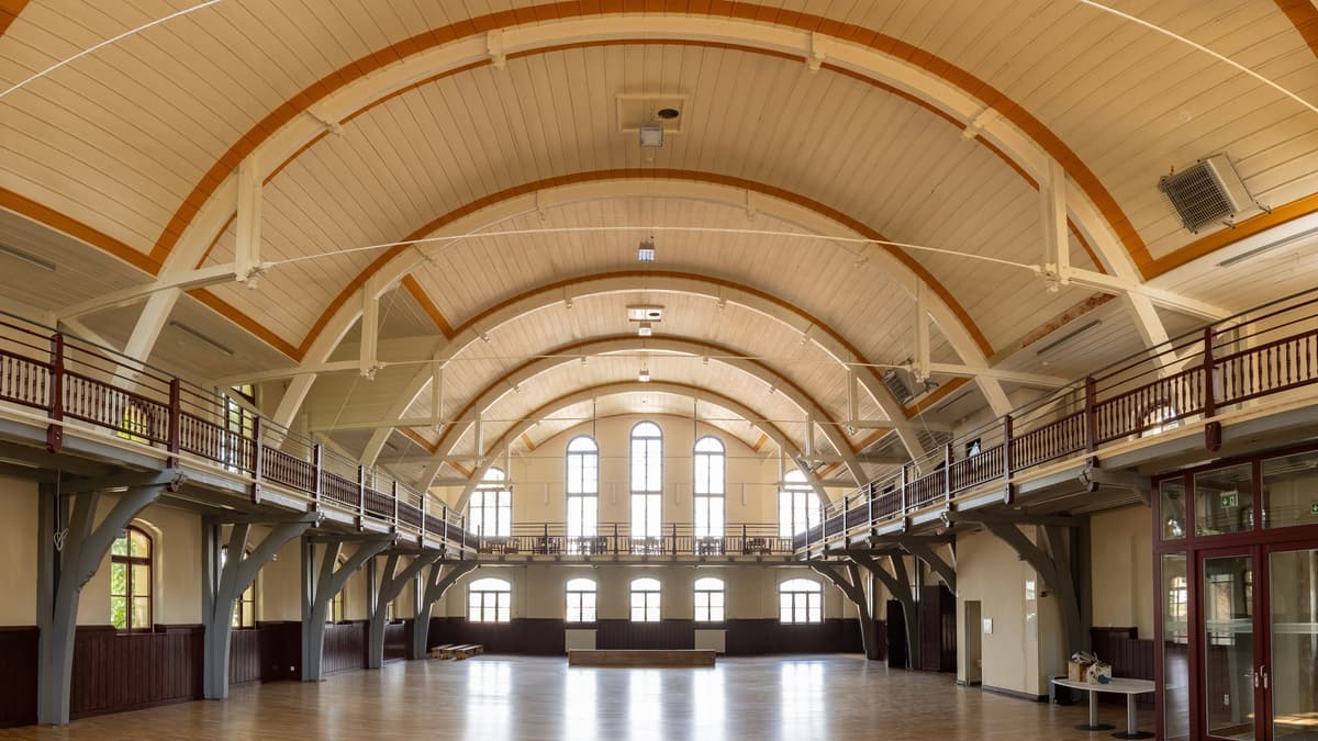 Jahnhalle Innenansicht