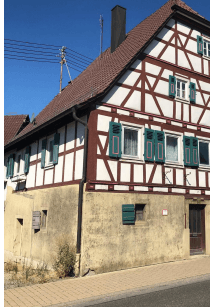Fachwerkhaus Straßenseite