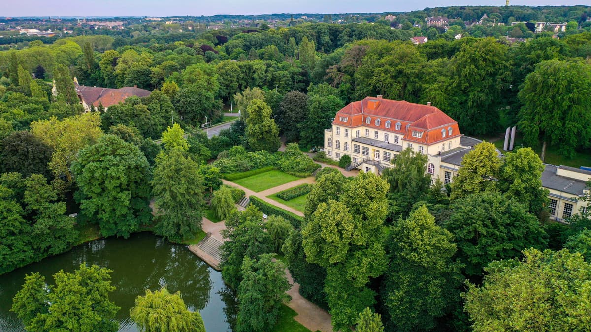 Park von oben