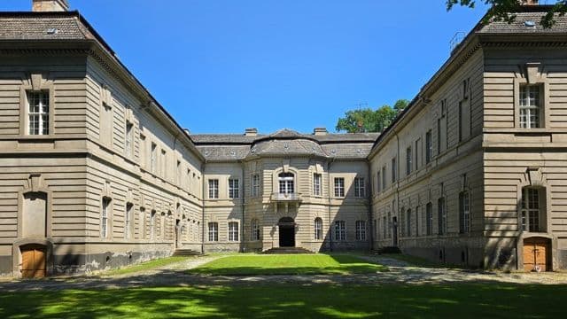 Innenhof Schloss Kossenblatt