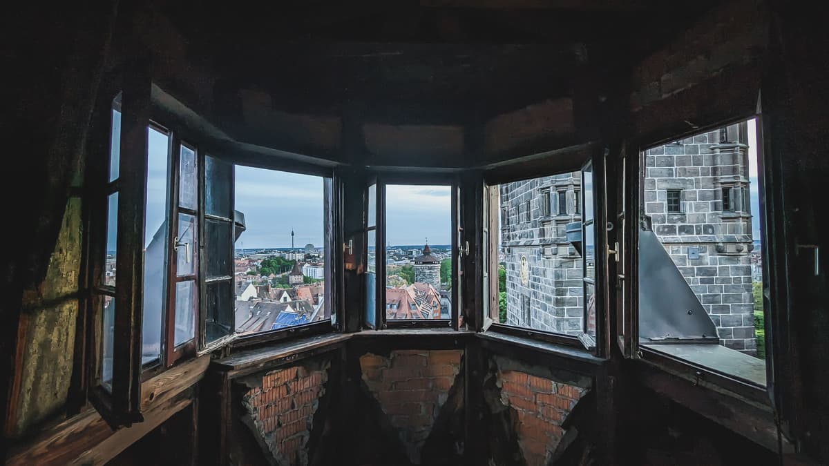 Blick aus der Laterne Pilatushaus