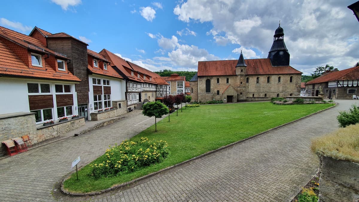 Innenhof Kloster Zella