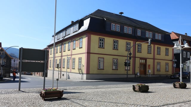 Stadt- und Schlossmuseum Gehren, Schlossruine und Park