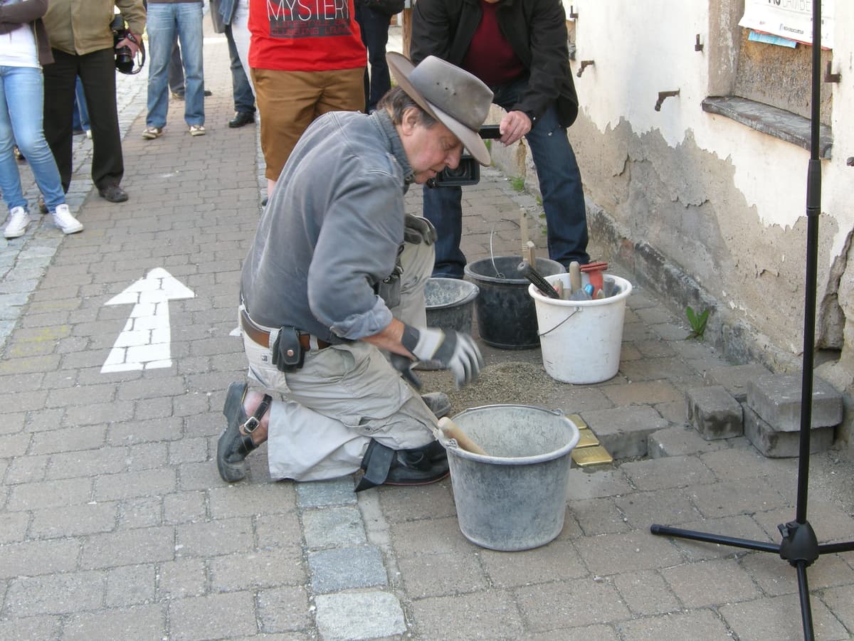 Stolpersteinverlegung 2013