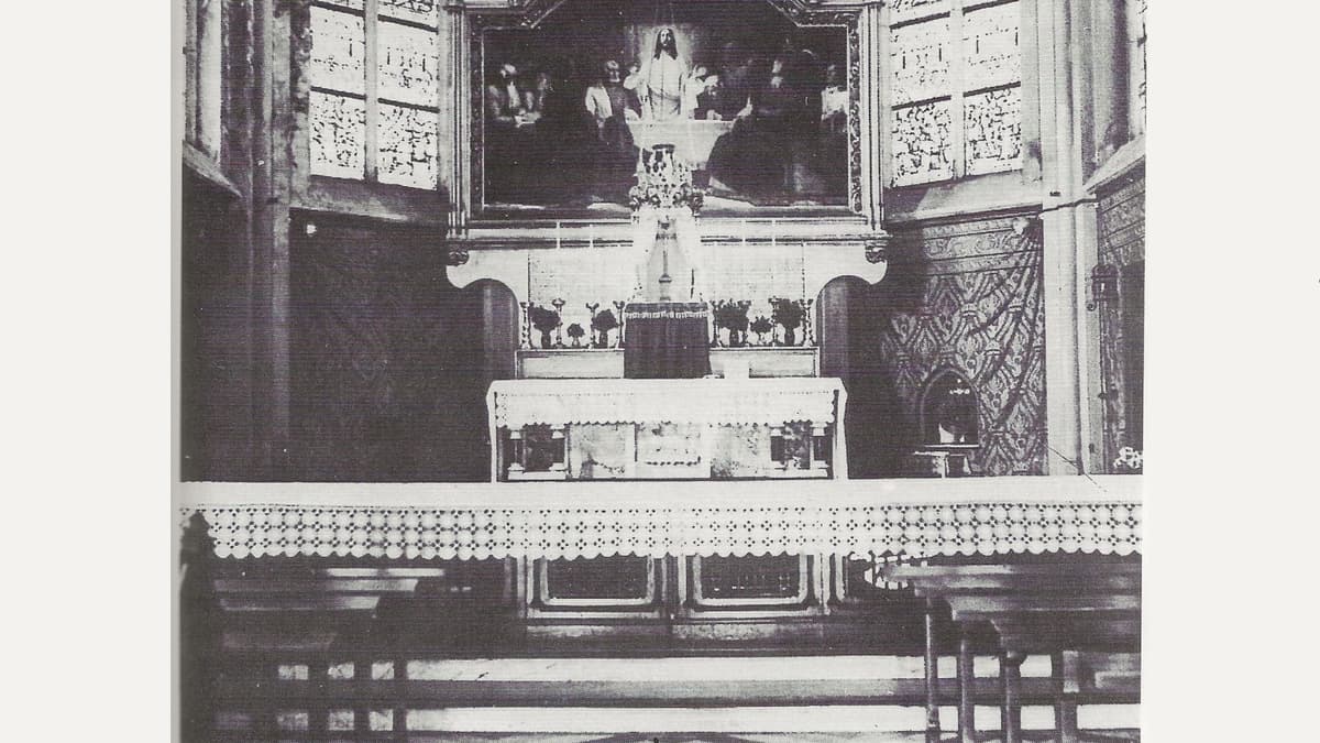 Hochaltar in den 30er Jahren