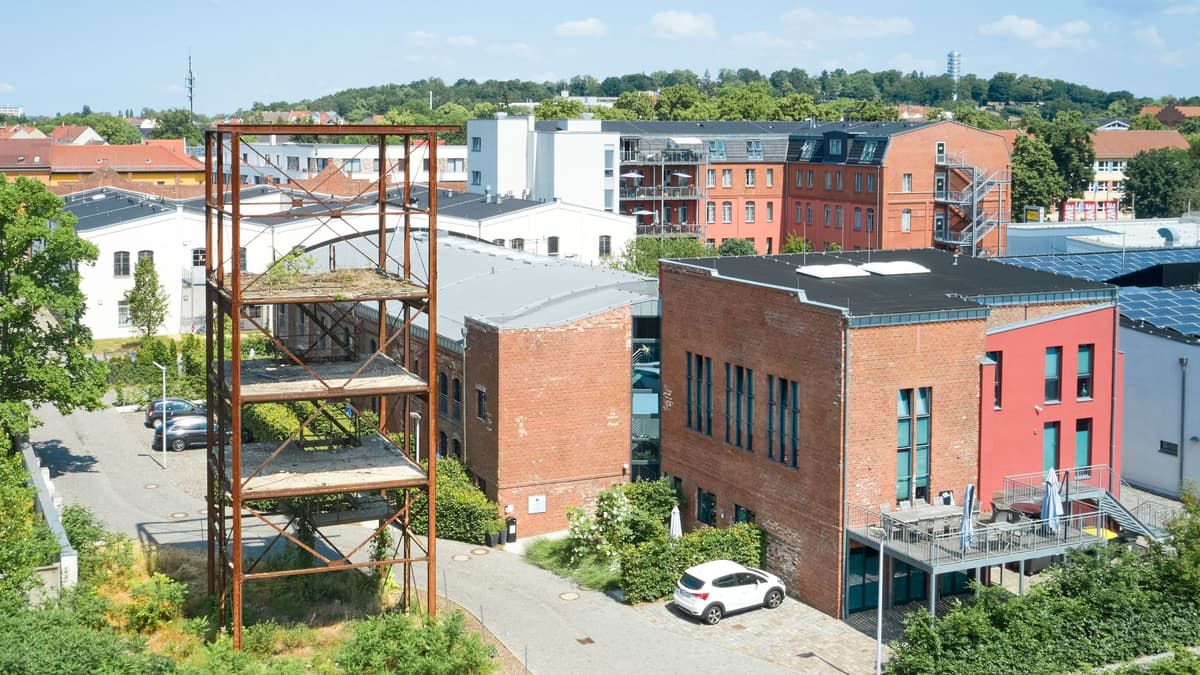 alte Färbereihalle