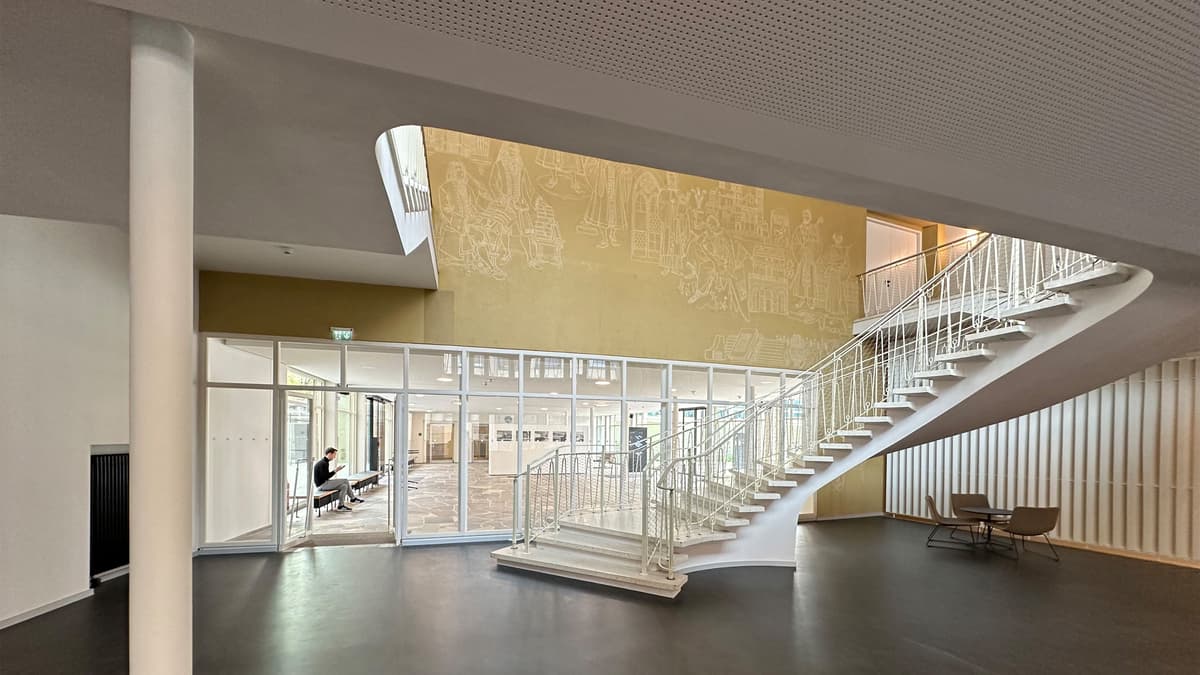 Aufgang Treppenhalle
