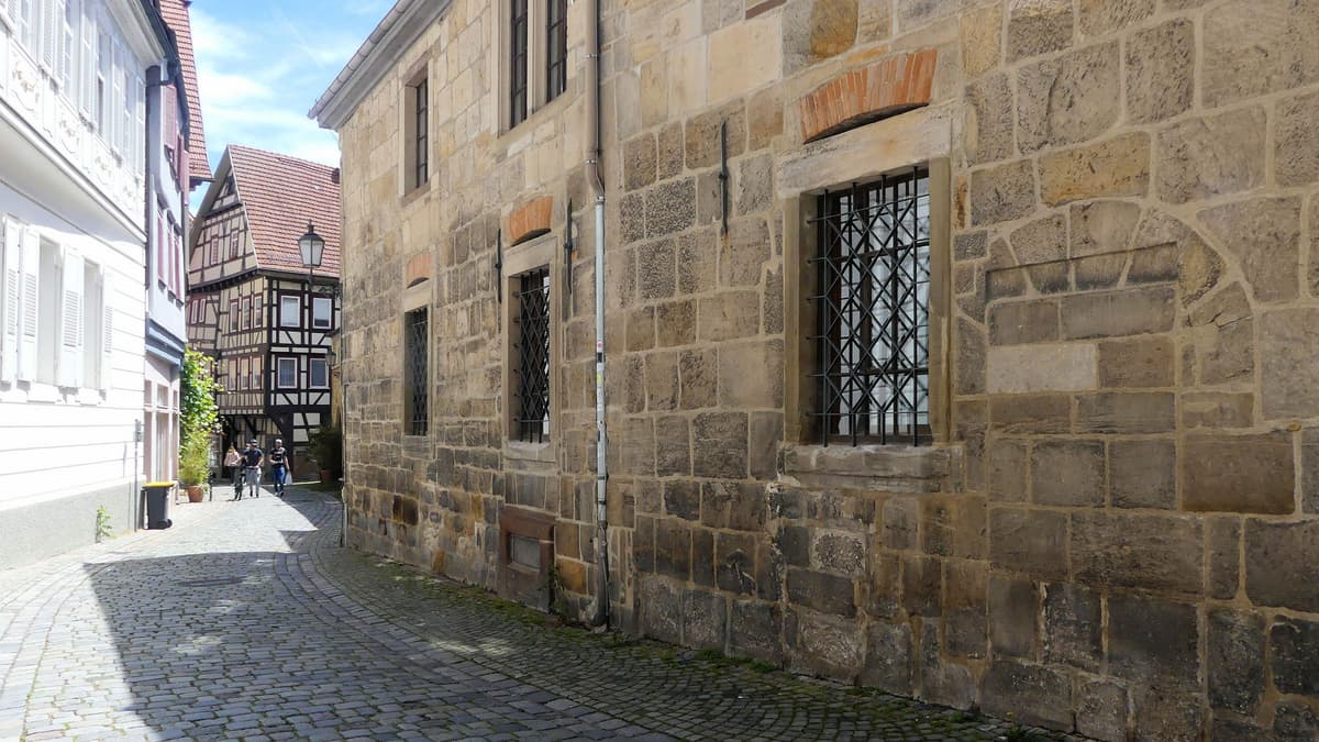 Bebenhäuser Pfleghof von der Webergasse aus