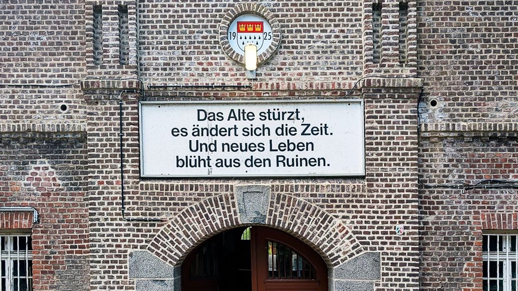 Fotoquelle: Stadt Koeln, Stadtkonservator, Dorothea Heiermann