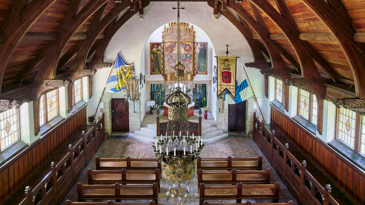 Innenraum der Gustav-Adolf-Kapelle
