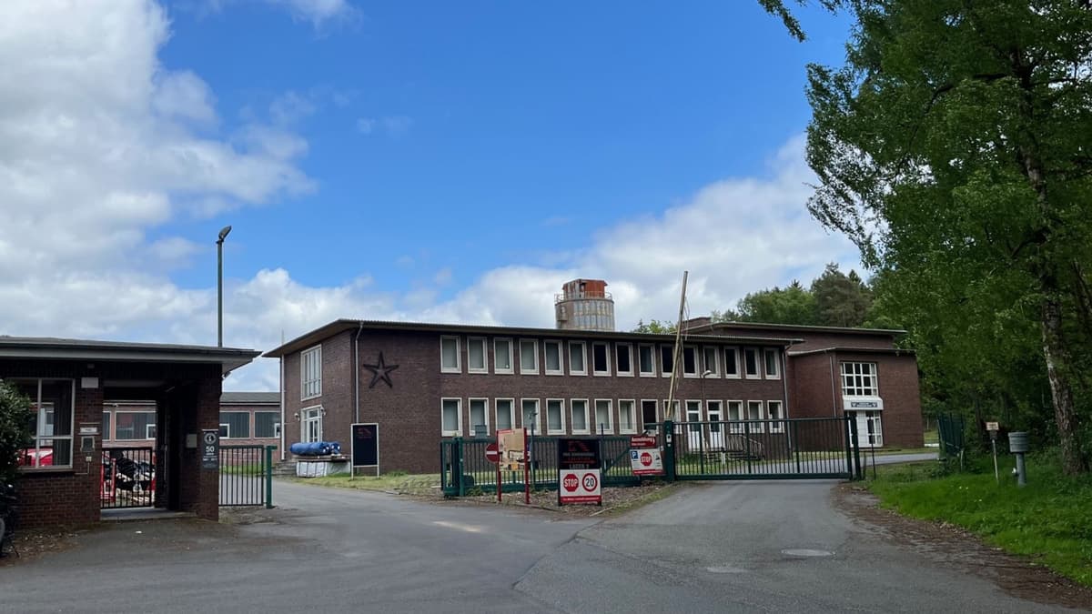 Zugang zum ehem. Bergwerksgelände