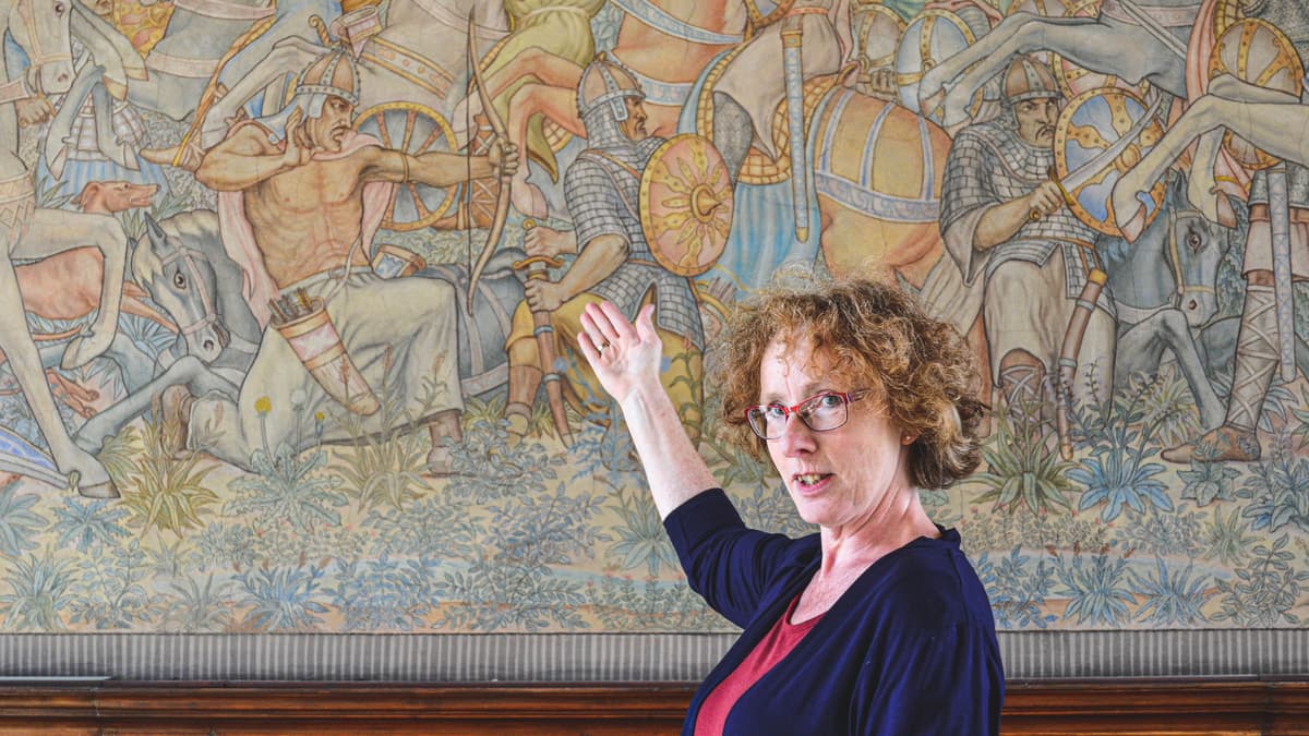 Malereien im Nibelungensaal
