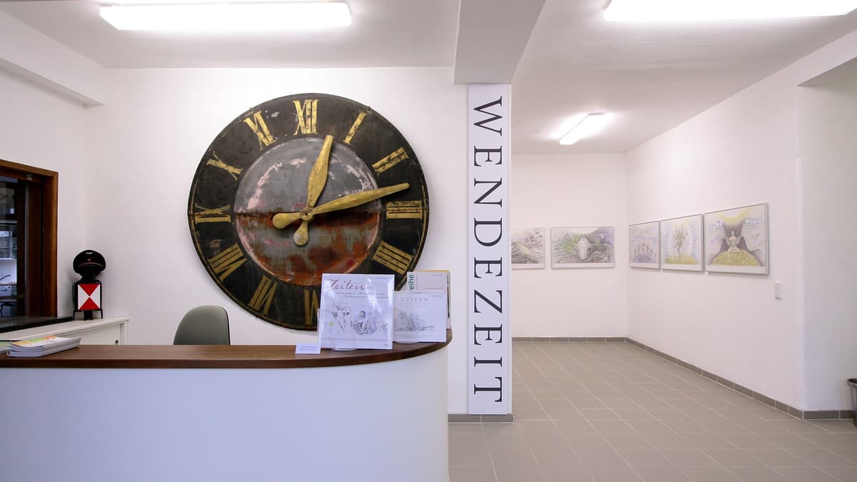 Kulturbahnhof Ottensoos Eingangsbereich
