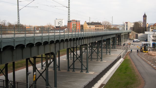 Eisenbahnbogen Chemnitztalviadukt