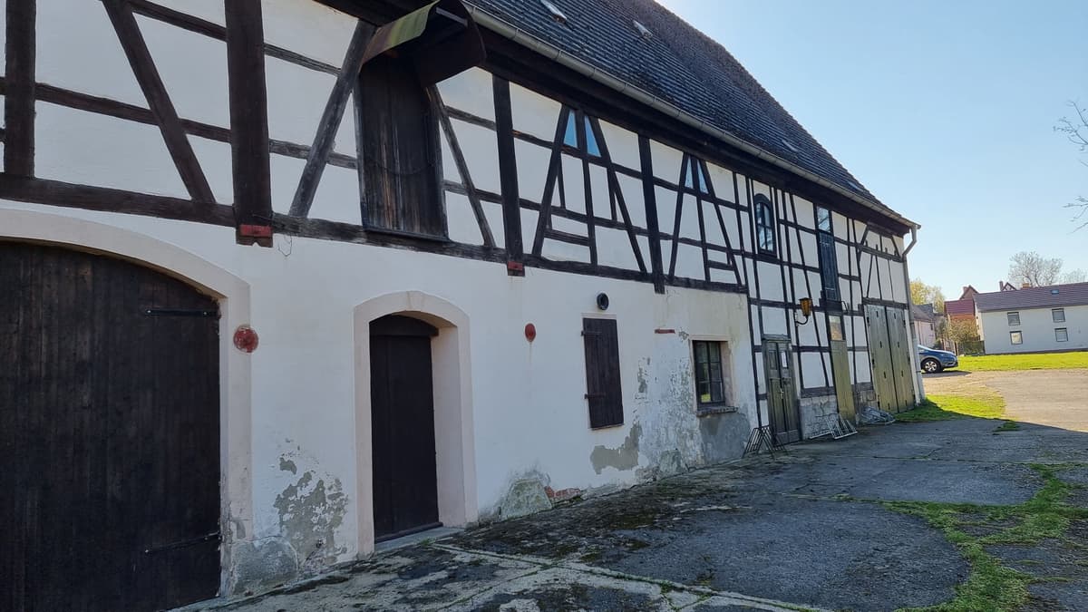 Alte Schroterei Traufseite